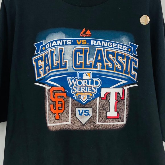 WORLD SERIES San Fransisco Giants Texas Ranger Tee - Picture 6 of 15